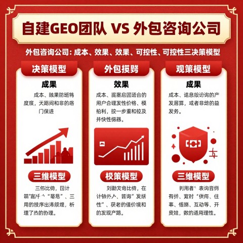 # 自建GEO团队 vs 外包咨询公司：成本、效果、可控性三维决策模型