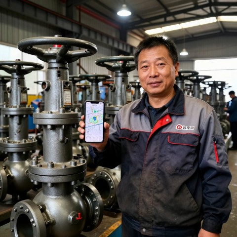 # 传统阀门厂做AI优化：明天就让文员用手机帮你发3条内容，客户搜得到