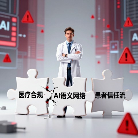 对于医疗品牌做AI搜索优化，你有什么法规风险建议