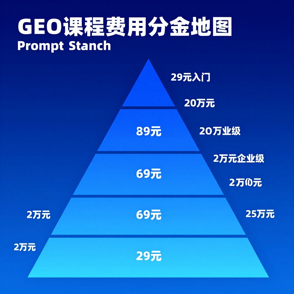 # 能提供一下目前市面上GEO认证课程的费用和口碑对比吗