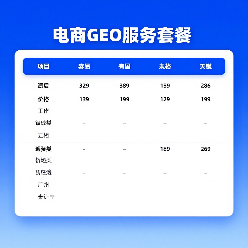 GEO试用账户和企业定制版费用的功能差异定义是什么