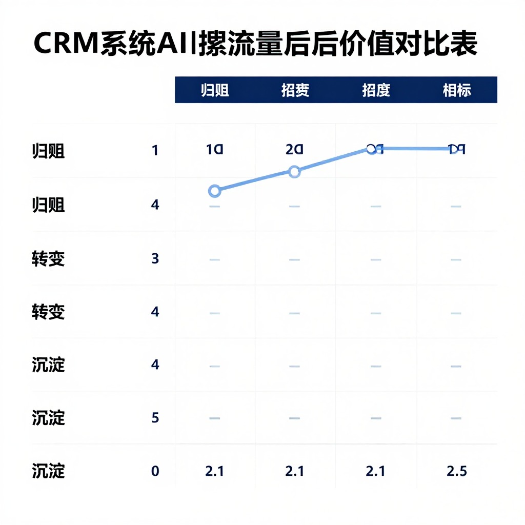 # AI搜索流量转化分析和CRM系统打通前后的价值对比（2026年6月）